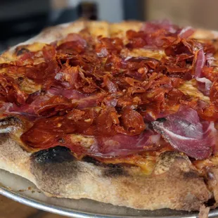 Hot Salami Pizza
