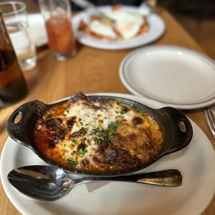 Delicious lasagna! Piping hot and perfect for a cold day like today :)