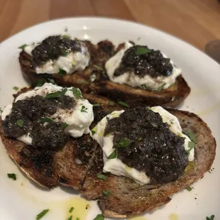 Burrata Bruschetta