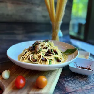 pasta, food