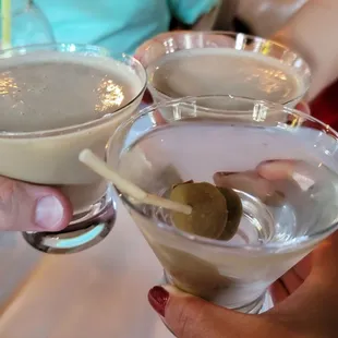 Espeesso and Regular Martinis