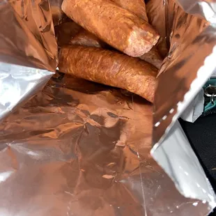 Damn delicious fresh pork andouille