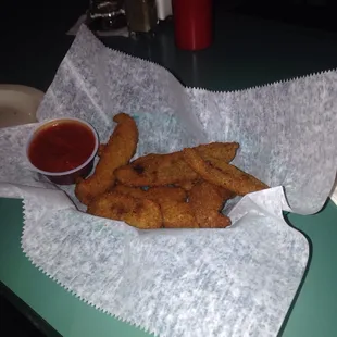 Not just your ordinary fried mushrooms ;) yum