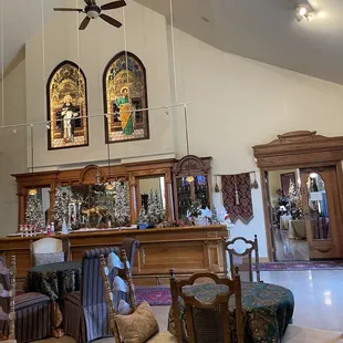 High ceiling