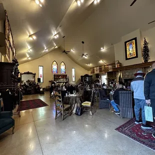 the tasting room