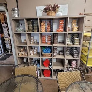 a view of the inside of a store