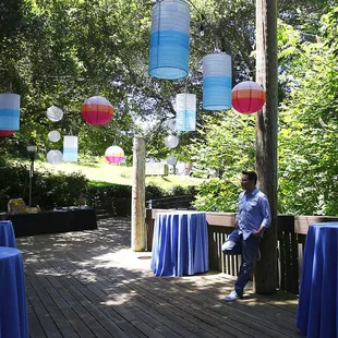working as part of The Event Heroes (search Yelp) via Boheme Tipi Events at a Luncheon in June 2019.