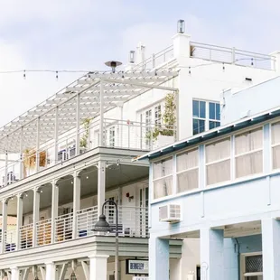 a view of the hotel from the street