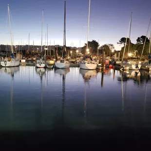 Just before leaving to open water