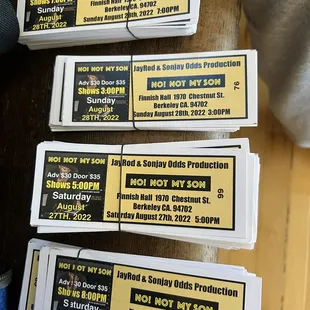 We had a nice size crowd for every show.