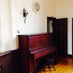 Pianos -- there is one in almost every room!