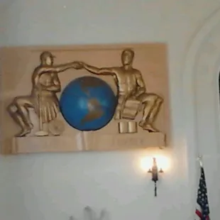 Oscar Linna World's Fair, Art Deco, "Science and Industry" installation