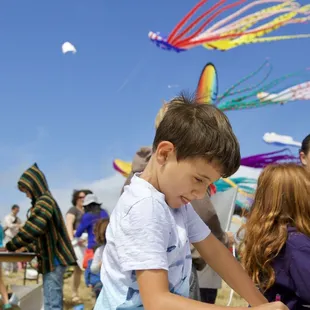 Shhh... artist at work #BerkeleyKiteFestival