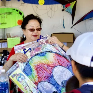 Octopus kites  ($25/ea) #BerkeleyKiteFestival
