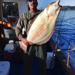 Larry the Legend...Happy Hooker Halibut