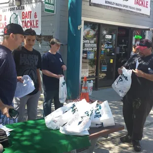 Pier Tourney April...Raffle