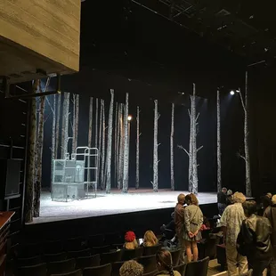 The stage
