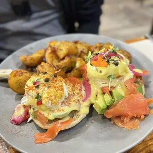 Salmon Benedict