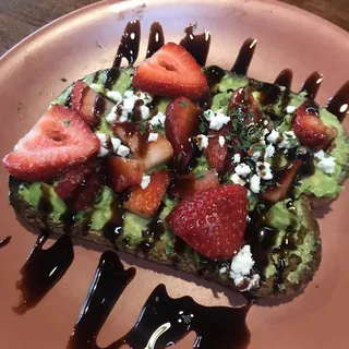 Strawberry Avocado Toast