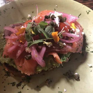Salmon Avocado Toast