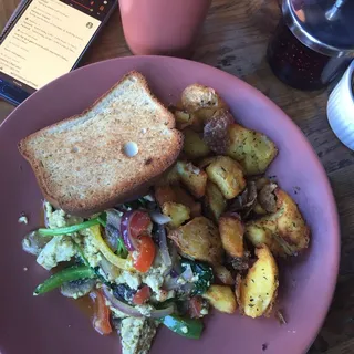 Garden Tofu Scramble