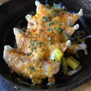Cheesy Gyoza