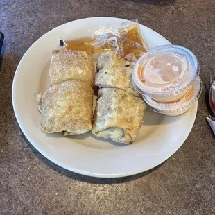 Ruben egg rolls