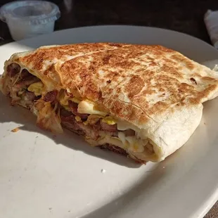Breakfast burrito