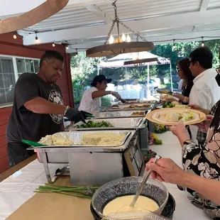 Buffet style