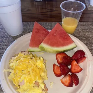 Breakfast egg scramble