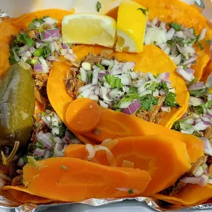 #2 Plate: 5 Mini Birria Tacos