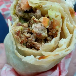 Carne Asada Burrito