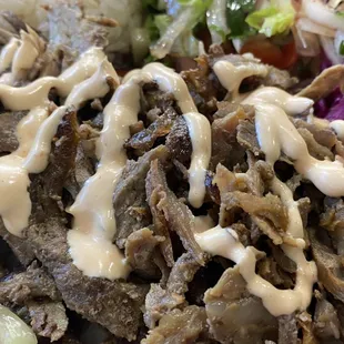 Lamb &amp; Beef Doner Plate