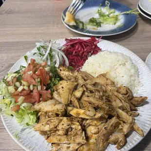 Chicken Doner Plate