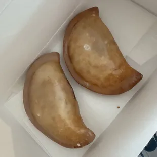 Apple and cherry fry pie