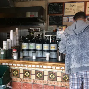 Selection of coffee