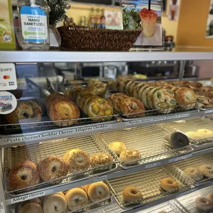 Fresh bagels
