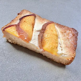 Cheesy peach - so good I ate 1/2 before taking pic