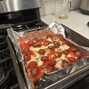 Pepperoni pizza