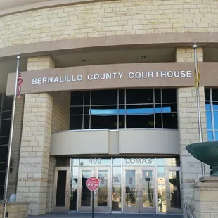 Entrance to the building