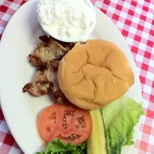 Pork Tenderloin Sandwich