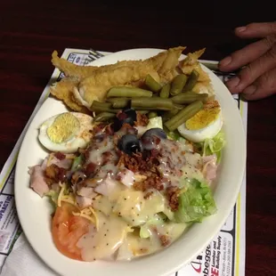 From the Friday night buffet.