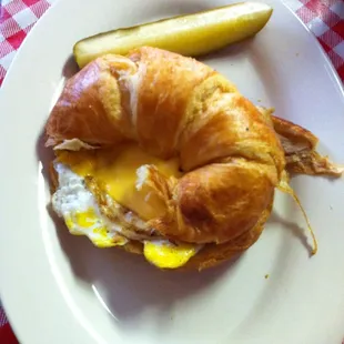 Egg &amp; Cheese Croissant