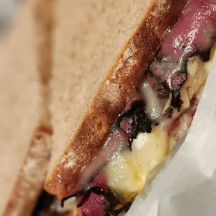 Hot Pastrami Sandwich