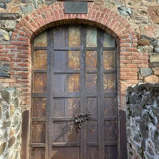 Winery door on street