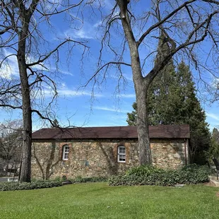 Winery stone building
