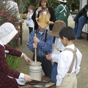 Learning how to churn butter