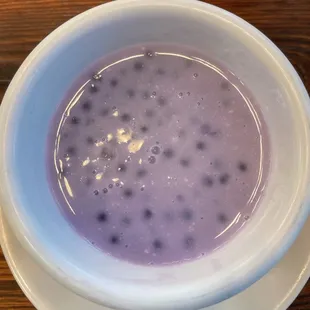 Warm Taro Pudding