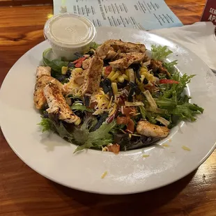 Crispy Chicken Salad