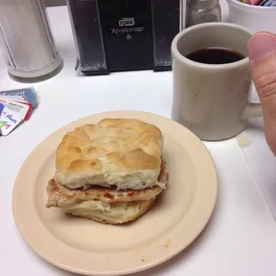 Tenderloin biscuit - yum